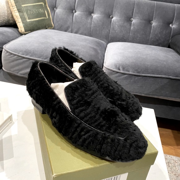 furry loafers